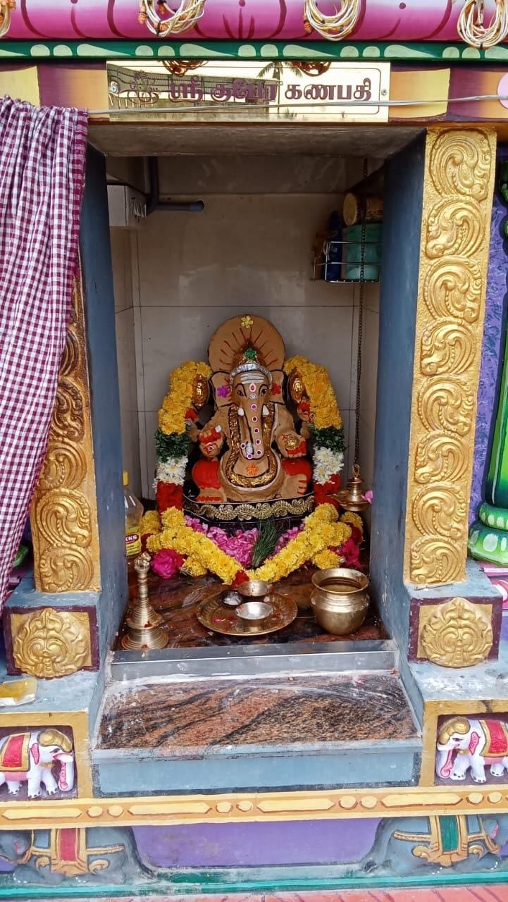 Vinayagar shrine on the premises