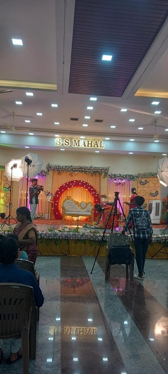 Hall during a function at S.S Mahal