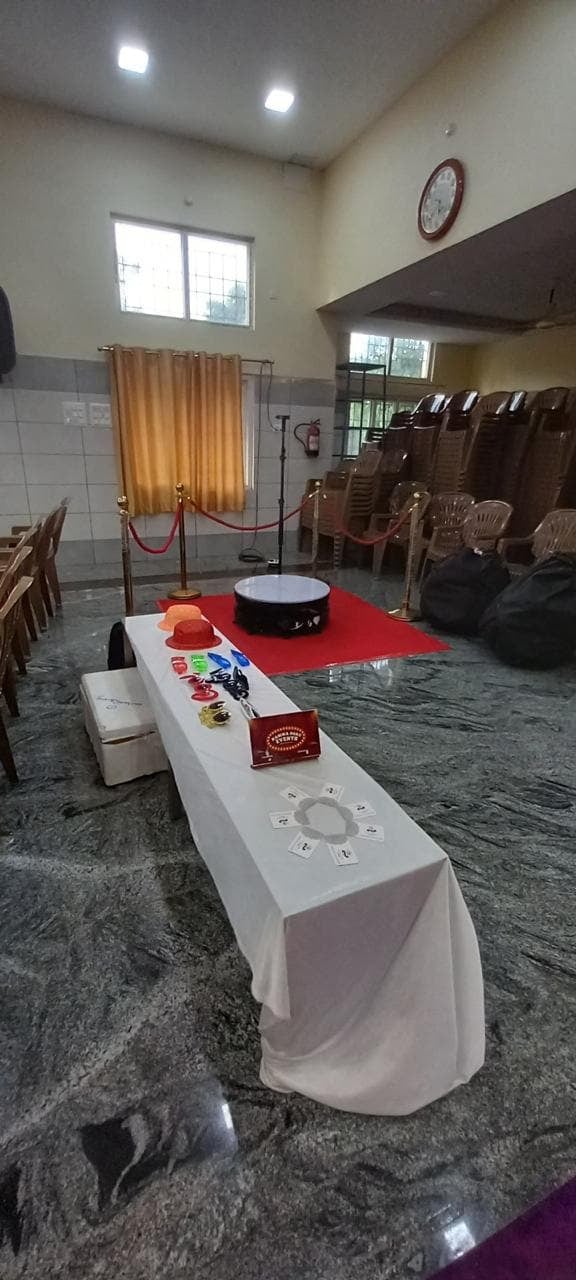 Side room table at S.S Mahal