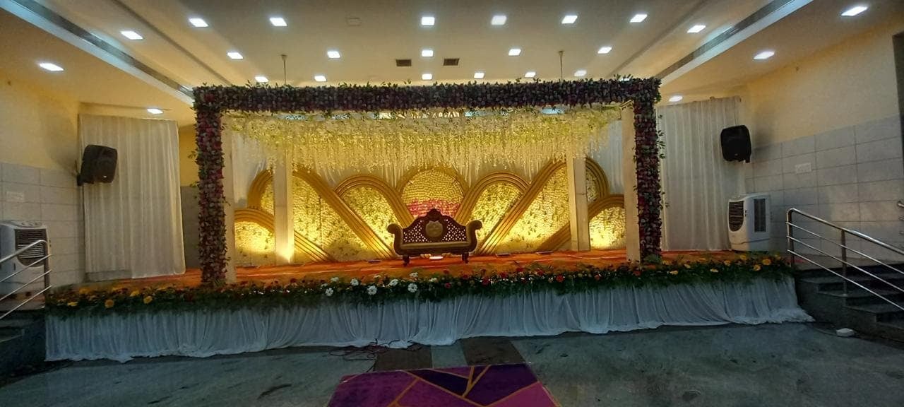 Golden wings stage at S.S Mahal