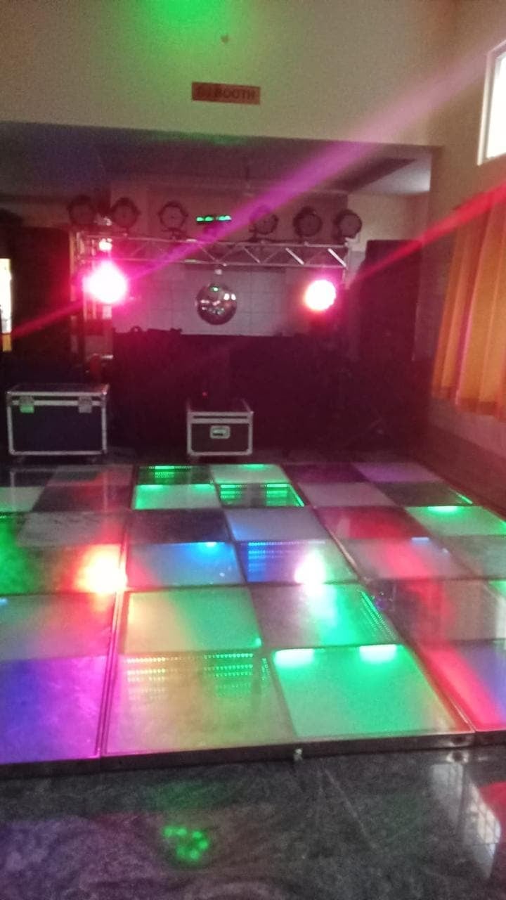 Party lights at S.S Mahal